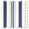 The British Stripe Co. George, London No.1 - Roman Blind